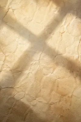 Aged Parchment With Subtle Cross Shadow