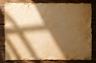 Warm Parchment Background with Cross Shadow