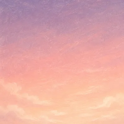 Peaceful Pastel Dawn Gradient Sky