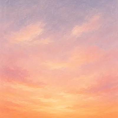 Peaceful Pastel Dawn Sky Background