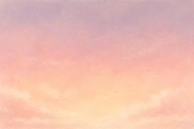 Peaceful Pastel Dawn Sky Gradient