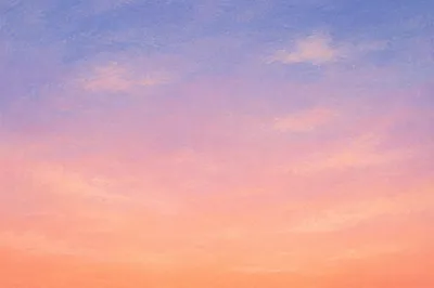 Peaceful Pastel Dawn Sky Background