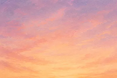 Peaceful Pastel Dawn Sky Background