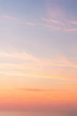 Peaceful Pastel Dawn Sky Background