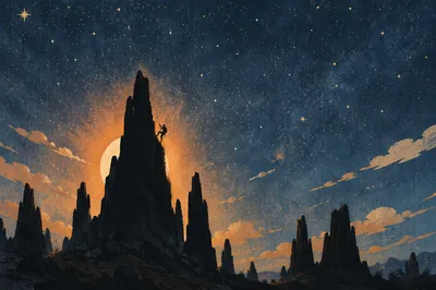 Philippians 4:13 Strength Over Desert Spires