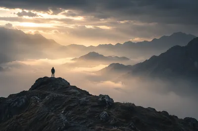 Philippians 4 13 Mountain Strength Background