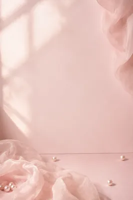 Soft Pink Pastel Feminine Background Scene