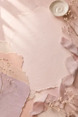 Soft Pastel Pink Feminine Tabletop Background