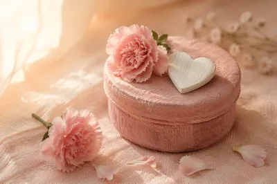 Soft Pastel Pink Feminine Keepsake Background