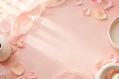 Soft Pink Pastel Fabric Background