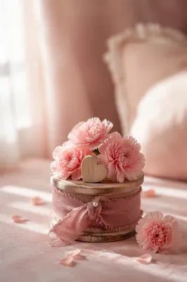 Soft Pink Feminine Floral Background