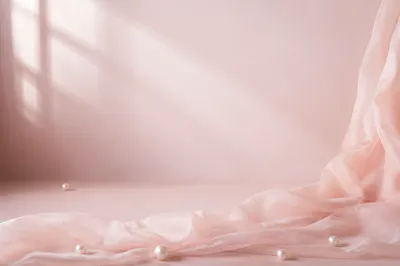 Soft Blush Pink Feminine Pastel Background