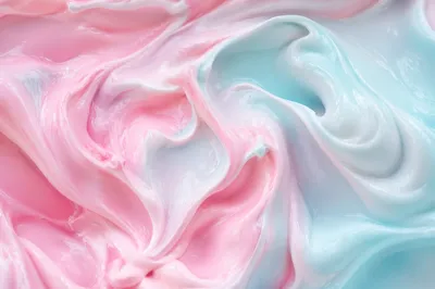 Soft Pastel Pink Cream Swirl Background