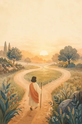 Sunrise Country Road of Trust and Hope