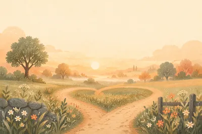 Sunrise Country Road of Trust