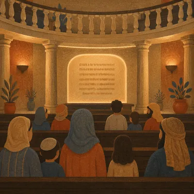Lamp to My Feet Chapel Background