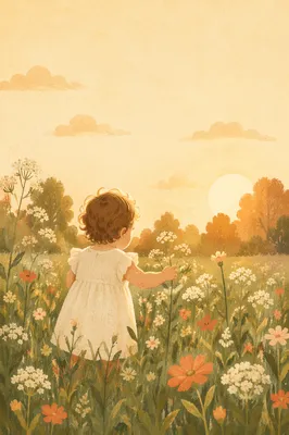 Wonderfully Made Baby in Wildflower Meadow