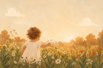 Fearfully Wonderfully Made Baby Meadow Background
