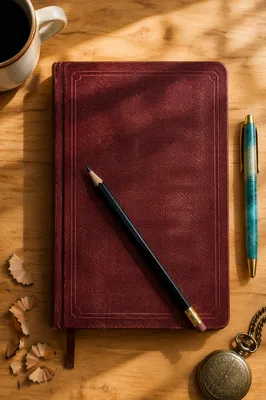 Calm Faith Journal Desk Background