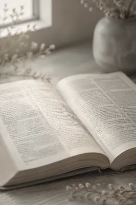 Be Still Scripture Background in Soft Neutral Tones