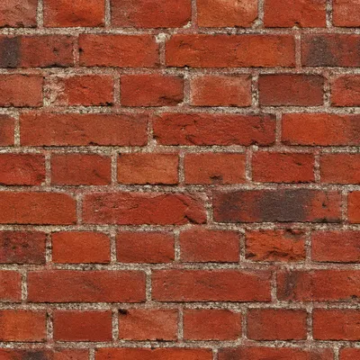 Bold Red Brick Wall Texture Background