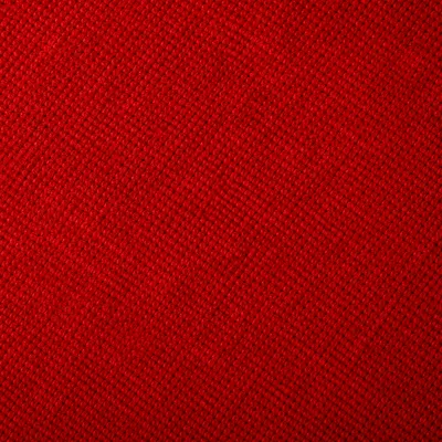Bold Red Woven Fabric Background