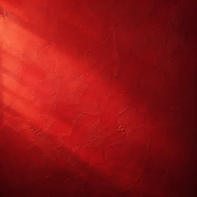 Bold Red Textured Plaster Wall Background