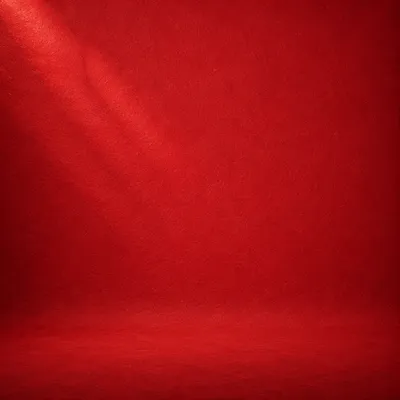 Bold Solid Red Studio Background