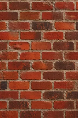 Bold Vibrant Aged Red Brick Background