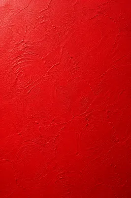 Bold Vibrant Red Painted Plaster Background