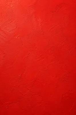 Bold Vibrant Red Plaster Background