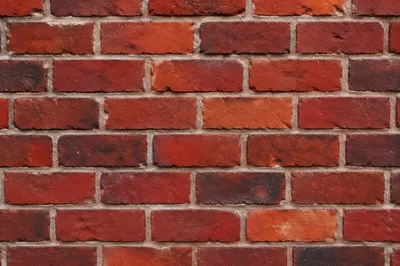 Bold Aged Red Brick Wall Background