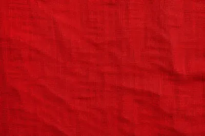 Bold Vibrant Red Fabric Background Texture