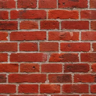 Bold Vibrant Red Brick Wall Texture