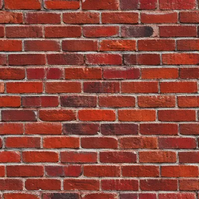 Bold Aged Red Brick Wall Background