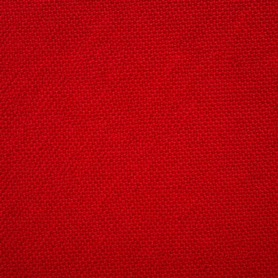 Bold Crimson Woven Fabric Background