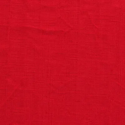 Bold Vibrant Red Fabric Background