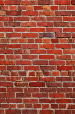 Vibrant Red Brick Wall Texture Background