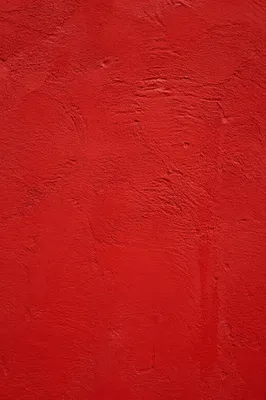 Bold Vibrant Red Plaster Background