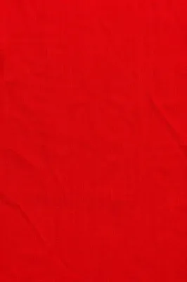 Bold Vibrant Red Fabric Background