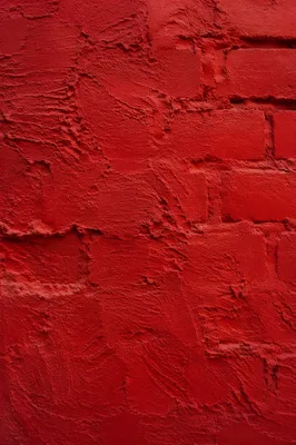 Bold Vibrant Red Textured Wall Background