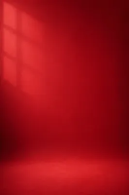 Bold Solid Red Studio Background