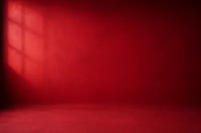 Bold Crimson Studio Wall Background