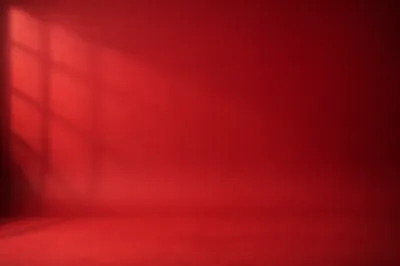 Bold Solid Red Studio Background