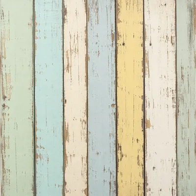 Faded Retro Pastel Wooden Plank Background