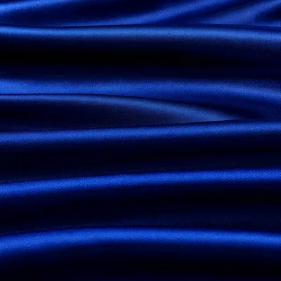 Deep Royal Blue Satin Fold Background