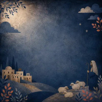 Deep Royal Blue Textured Background