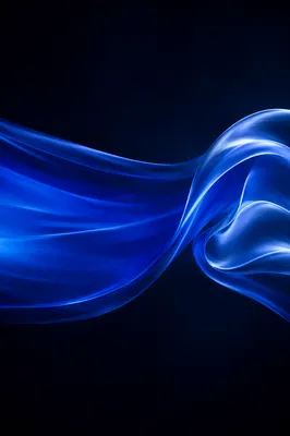 Deep Royal Blue Abstract Silk Background
