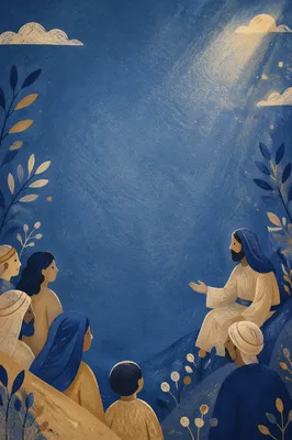 Deep Royal Blue Velvet Chapel Background