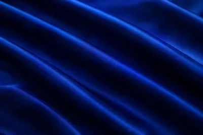 Deep Royal Blue Satin Fold Background